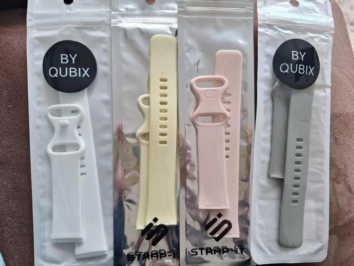 Fitbit Horlogebandjes - Nieuw, Sieraden, Tassen en Uiterlijk, Activity trackers, Nieuw, Android, Wit, Waterdicht, Ophalen of Verzenden