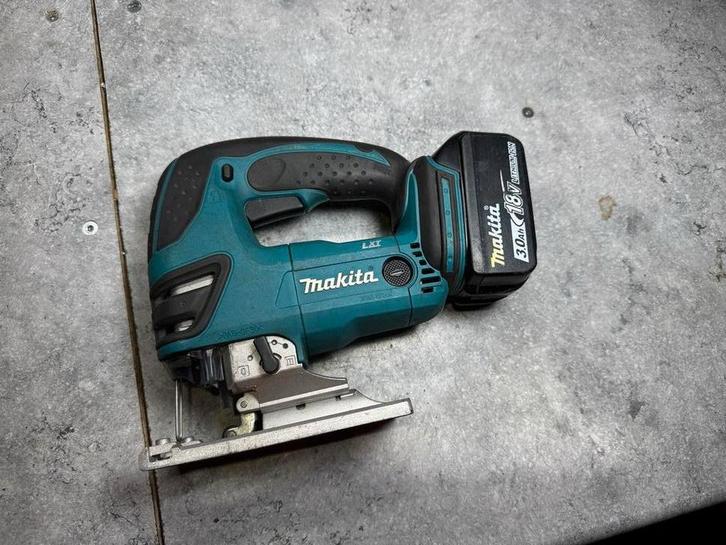 Makita DJV180 18V decoupeerzaag inclusief accu, Doe-het-zelf en Verbouw, Gereedschap | Zaagmachines, Zo goed als nieuw, Decoupeerzaag