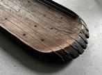 Oude antieke afrikaanse Inanga snaarinstrument Congo Uganda, Ophalen of Verzenden