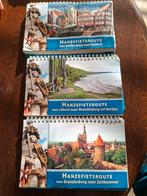 Fietsroute boekjes Hanzeroute, Ophalen of Verzenden, Gebruikt