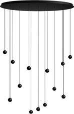 Grace Ovaal Hanglamp - Eijerkamp Collectie, Huis en Inrichting, Nieuw, Ophalen of Verzenden, Metaal, Modern