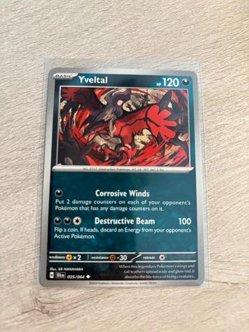 Yveltal 035/064 Shrouded Fable - Pokémon Kaart beschikbaar voor biedingen