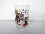 Asterix en Obelix Glas Assurancetourix 1968, Ophalen of Verzenden, Asterix en Obelix, Zo goed als nieuw, Gebruiksvoorwerp