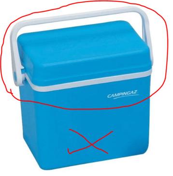 Deksel voor Campingaz Isotherm Koelbox - 17 Liter - Blauw beschikbaar voor biedingen