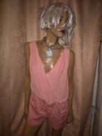 Prachtige jumpsuit van naked zebra maat S zgan, Kleding | Dames, Ophalen of Verzenden, Zo goed als nieuw, Roze, Maat 36 (S)