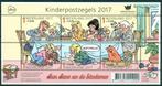 Nederland NVPH nr 3586/95 postfris Kinderpostzegels 2017, Postzegels en Munten, Verzenden, Na 1940, Postfris