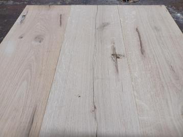 Eiken planken geschaafd rustiek 18mm dik voor binnengebruik beschikbaar voor biedingen