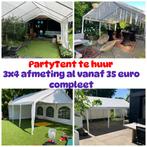 Partytent te huur! Veel afmetingen! Tent al vanaf 35 euro, Tuin en Terras, Partytenten, Ophalen of Verzenden, Zo goed als nieuw