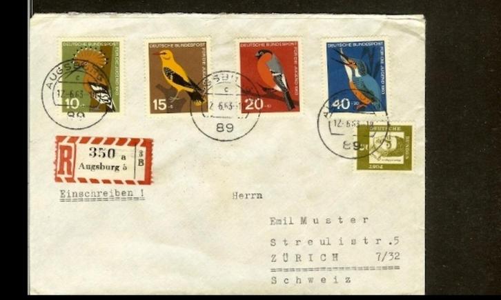 20: Uitzoeken FDC/envelop/kaart enz Duitsland (BRD), Postzegels en Munten, Postzegels | Eerstedagenveloppen, Europa, Ophalen of Verzenden