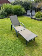 Le Sud loungebed/ligbed, Ophalen, Gebruikt, Aluminium, Inklapbaar
