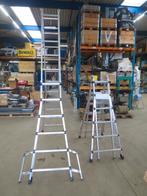 Hymer telescopische multifunctionele ladder - 4 x 6 treeds, Ophalen, Trap, Hymer, Nieuw