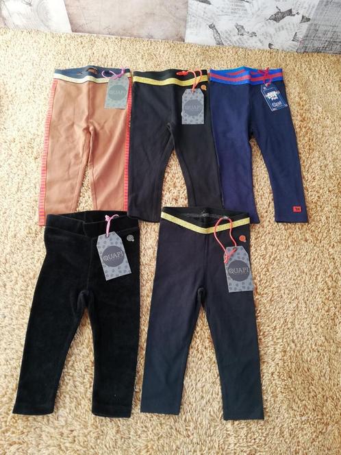 Bundel leggings Quapi 5 stuks meerder kleuren nieuw, Kinderen en Baby's, Babykleding | Maat 80, Nieuw, Meisje, Broekje, Ophalen of Verzenden