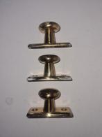 2x vaste goud messing Deurknop kastknop schuifdeur deur knop, Ophalen of Verzenden