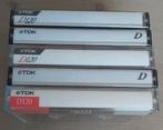 Tdk D-90 cassettebandjes 120 minuten 5 stuks, Gebruikt, 2 t/m 25 bandjes, Overige genres, Ophalen of Verzenden