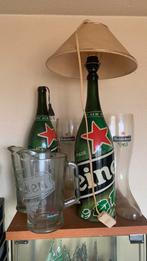 2 lampen 2 emmers en 2 laarzen van Heineken, Verzamelen, Biermerken, Zo goed als nieuw, Ophalen
