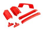 Sledge Body reinforcement set, red/ skid pads (roof), Ophalen of Verzenden