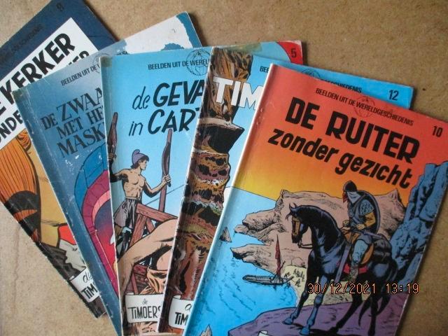 adv5310 de timoers met nietjes 5x, Boeken, Stripboeken, Gelezen, Eén stripboek, Ophalen