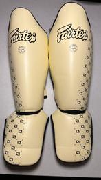 Faitex SP5 Cream kickboks scheenbeschermer, Sport en Fitness, Vechtsporten en Zelfverdediging, Fairtex, Overige, Vechtsportbescherming