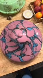 Glazen plafonniere, Huis en Inrichting, Lampen | Plafondlampen, Ophalen of Verzenden, Gebruikt