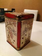 Oude Niemeijer Theeblik, Huis en Inrichting, Woonaccessoires | Kisten, Minder dan 50 cm, Gebruikt, Minder dan 50 cm, Ophalen of Verzenden