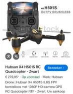 Hubsan X4 H501S FPV Drone - GPS - 1080P Camera, Ophalen, Gebruikt, Drone met camera