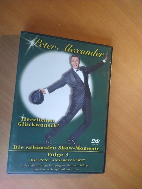 DVD Peter Alexander. Herzlichen Glückwunsch! Folge 3, Cd's en Dvd's, Dvd's | Muziek en Concerten, Zo goed als nieuw, Alle leeftijden