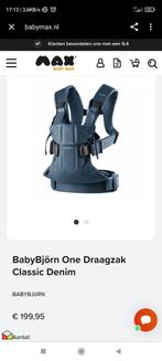 BabyBjörn One Draagzak, Ophalen of Verzenden, Zo goed als nieuw, Draagzak, Baby Björn
