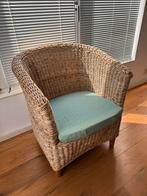 Rieten stoel, Minder dan 75 cm, Ophalen of Verzenden, Zo goed als nieuw, 50 tot 75 cm