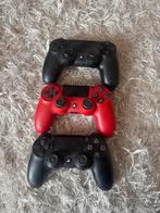Playstation 4 Controllers (3x), Spelcomputers en Games, Spelcomputers | Sony PlayStation 4, Ophalen of Verzenden, Gebruikt, Met 3 controllers of meer