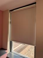 2x rolgordijnen wit/creme +/- 100cm breed, Huis en Inrichting, Gebruikt, Wit, 150 tot 200 cm, 50 tot 100 cm