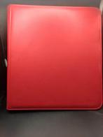 Pro-Binder Vivid 9-Pocket Zippered - Rood, Ophalen of Verzenden, Zo goed als nieuw