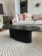 Noo.ma salontafel Looi ovaal hout, Ophalen, Japandi, Minder dan 50 cm, 100 tot 150 cm