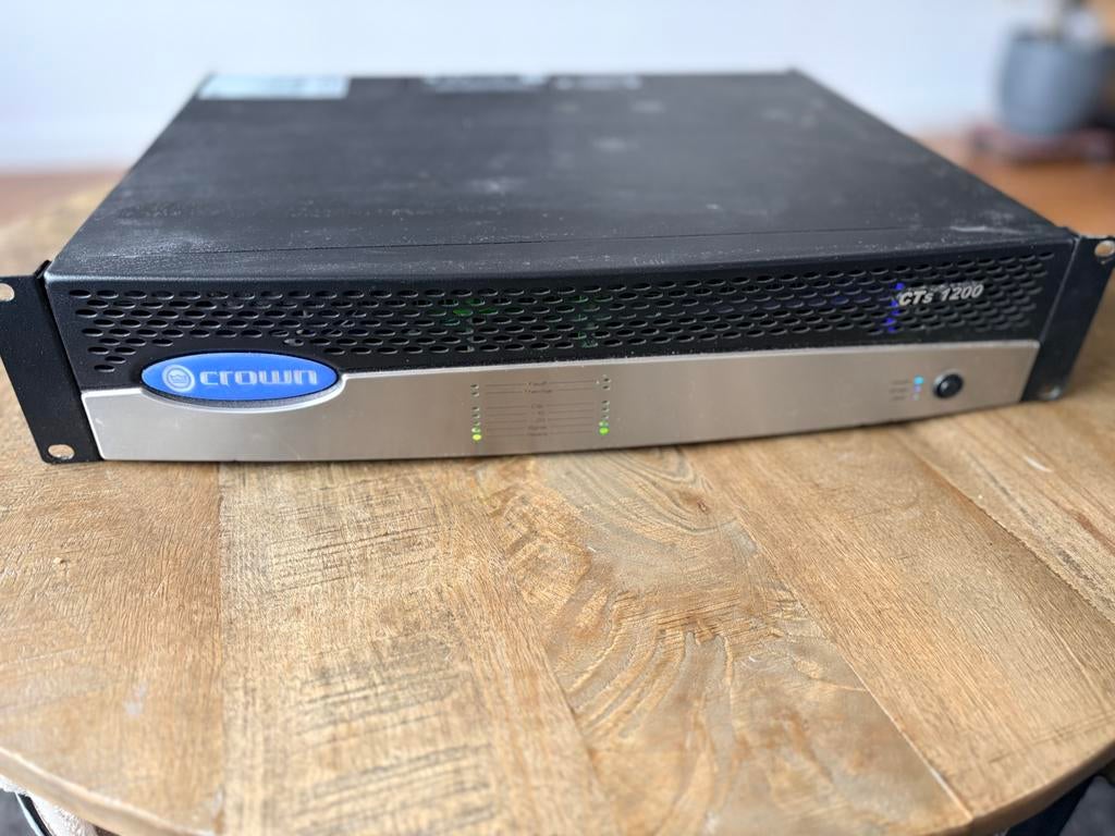 Crown CTS 1200 eindversterker, Muziek en Instrumenten, Effecten, Zo goed als nieuw, Ophalen of Verzenden