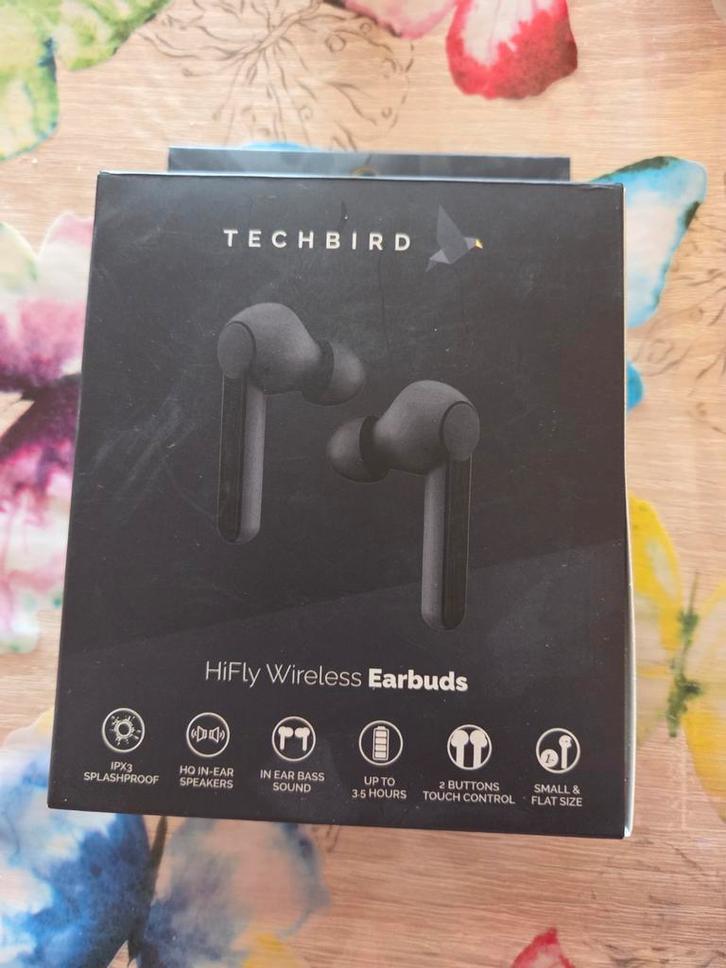 Techbird HiFly Draadloze Oordopjes - Nieuw!, Audio, Tv en Foto, Koptelefoons, Nieuw, Overige merken, Draadloos, Bluetooth, Ophalen