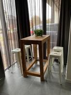 bartafel / hoge tafel / statafel / krukken, Ophalen, Gebruikt
