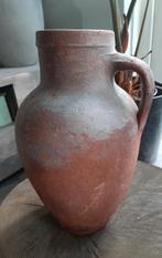 Vaas van aardewerk, terra cotta, Antiek en Kunst, Ophalen of Verzenden