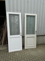 2 antieke paneeldeuren met geetst glas, La belle porte, Jurgen.hoogenboezem@gmail.com, Binnendeur, Zo goed als nieuw