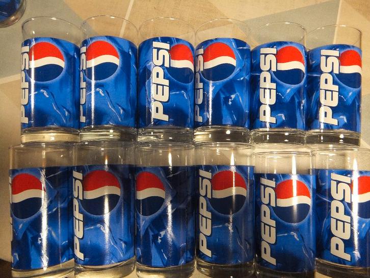 partij ,pepsi glazen, Antiek en Kunst, Antiek | Glas en Kristal, Ophalen