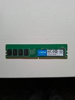 1x DDR4 4GB 2133GHz Crucial, Computers en Software, RAM geheugen, Gebruikt, DDR4, Ophalen of Verzenden, Desktop