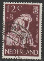 Nederland 1960 736 Vluchtelingen 12c, Gest, Postzegels en Munten, Postzegels | Nederland, Na 1940, Ophalen of Verzenden, Gestempeld