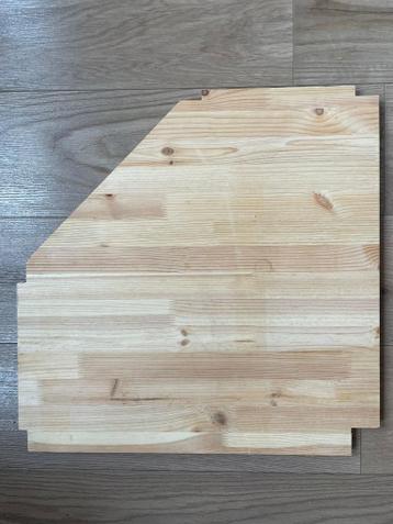 Hoekplank Ikea ivar 56x56x30 - afbeelding 4