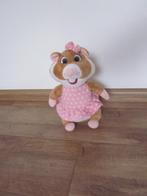 Promocean Albert Heijn hamster knuffel meisje roze jurk, Nieuw, Konijn, Ophalen of Verzenden