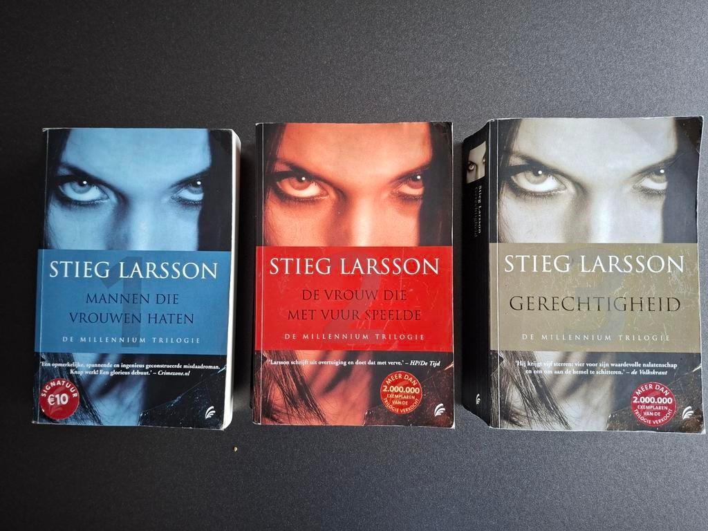Stieg Larsson - Millennium Trilogie (3 boeken), Ophalen of Verzenden, Gelezen, Stieg Larsson, Nederland