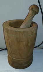 vijzel met stamper, Huis en Inrichting, Ophalen of Verzenden, Zo goed als nieuw