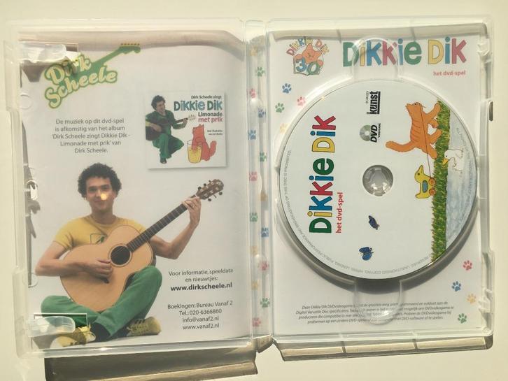 Dikkie Dik - Het Dvd-Spel .nieuw .dvd-game 11102025, Cd's en Dvd's, Dvd's | Tekenfilms en Animatie, Nieuw in verpakking, Europees