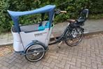 Elektrische bakfiets Babboe curve met regenhuif, zonnekap, Fietsen en Brommers, Fietsen | Bakfietsen, Ophalen, Gebruikt, 4 kinderen of meer
