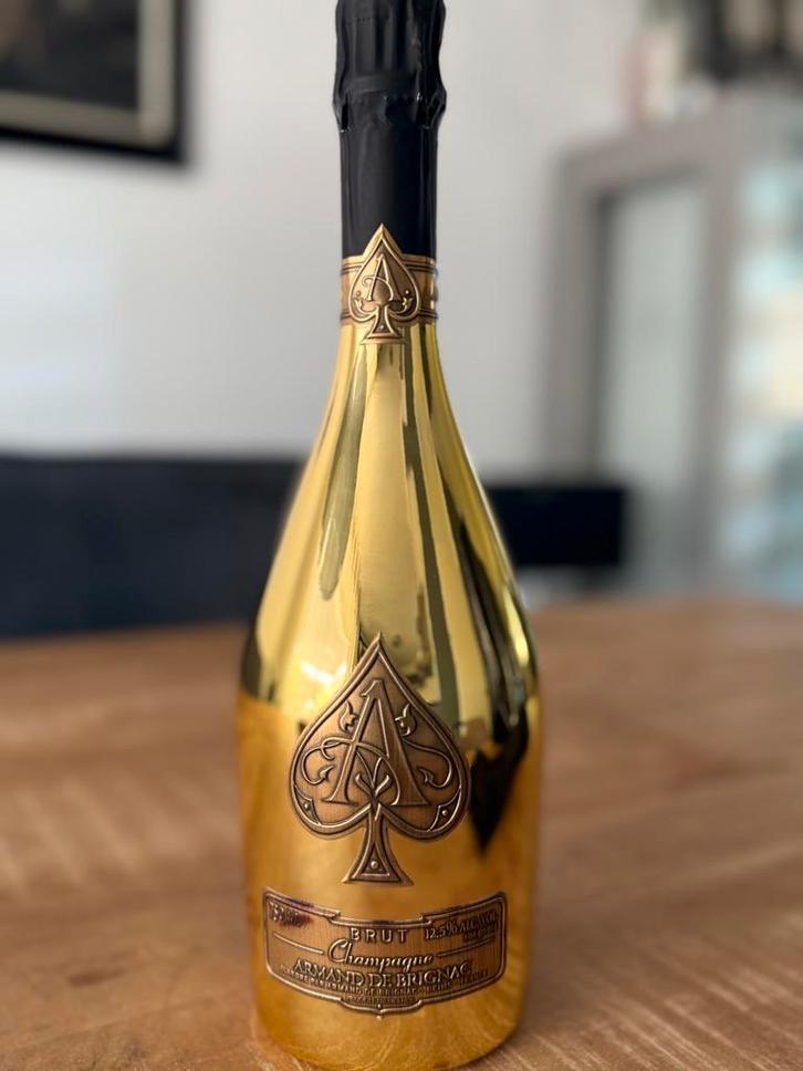Armand de Brignac gold champagne, Verzamelen, Wijnen, Nieuw, Champagne, Frankrijk, Ophalen of Verzenden