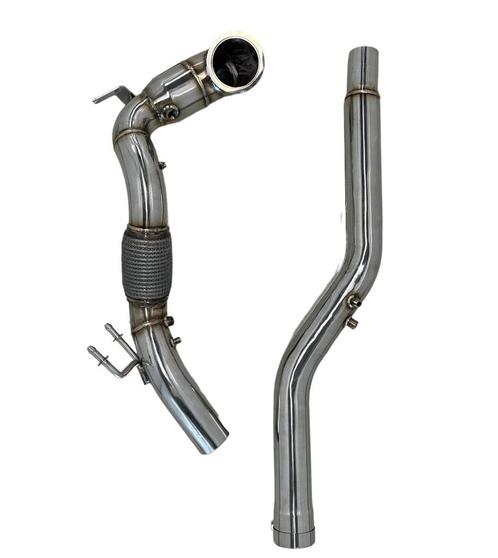 Downpipe 3,5" Volkswagen Golf 8R, Auto diversen, Tuning en Styling, Ophalen of Verzenden