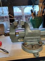 Bankschroef - Bekbreedte 12cm, Open 15cm - Goede Staat, Ophalen of Verzenden, Gebruikt