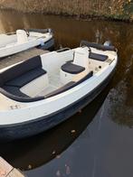 Oud-huijzer sloep + 8pk Yamaha motor, Watersport en Boten, Sloepen, Gebruikt, Tot 10 pk, Ophalen of Verzenden, 3 tot 6 meter